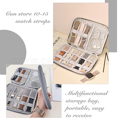 Сумка для хранения нейлоновых ремешков для часов&nbsp;ABAG-WH0038-20A-1