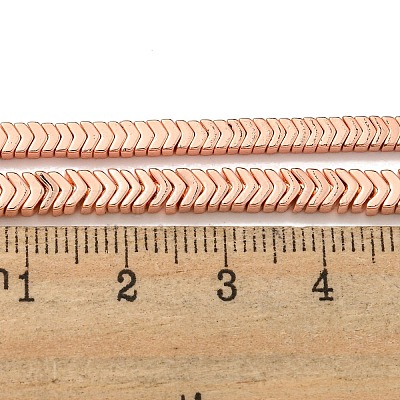 Гальванические нити из синтетических немагнитных гематитовых бусин G-I360-W01-03-1