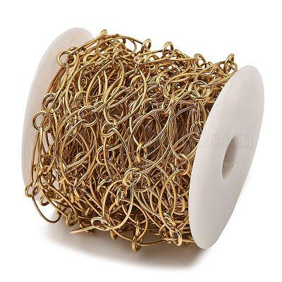 Овальные звенья цепи из нержавеющей стали 304 CHS-C014-14G-1