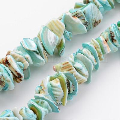 Chapelets de perles en coquillage naturel&nbsp;BSHE-P010-04-1
