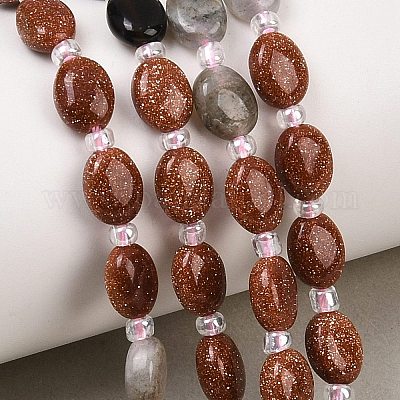 Нити из вишневого кварцевого стекла&nbsp;G-Z135-A04-1