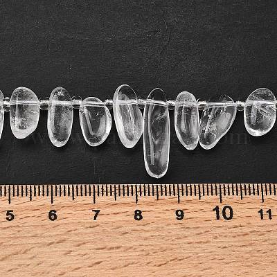 Природных кристаллов кварца бисер нитей G-Z091-A20-1