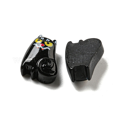 Кабошоны из смолы на тему Хэллоуина RESI-C050-01N-1