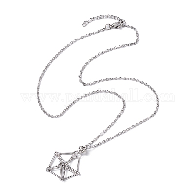 Мешочек макраме из нержавеющей стали NJEW-JN04532-02-1