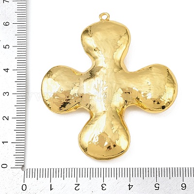 Большие подвески из натурального лазурита и ракушечного жемчуга KK-H516-24G-02-1