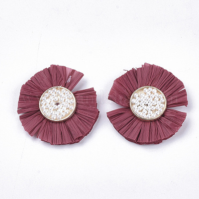 Богемия стиль рафия украшения аксессуары FIND-T060-001B-1