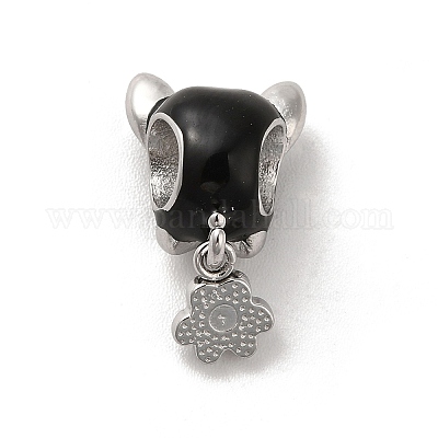 304 нержавеющая сталь эмалированные европейские бусины STAS-G308-03P-1