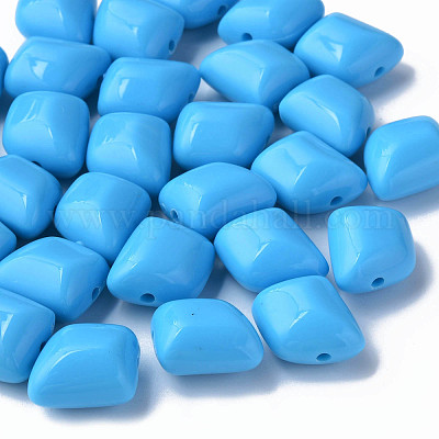 Непрозрачные акриловые бусины&nbsp;MACR-S373-15A-A09-1