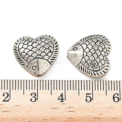 Сплавочные овальные бусины тибетского стиля  TIBEB-L008-01C-AS-1