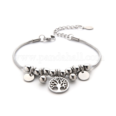 Bracciali con perline in lega&nbsp;PW-WG3770E-01-1