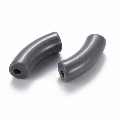 Непрозрачные акриловые бусины MACR-S372-001B-S037-1