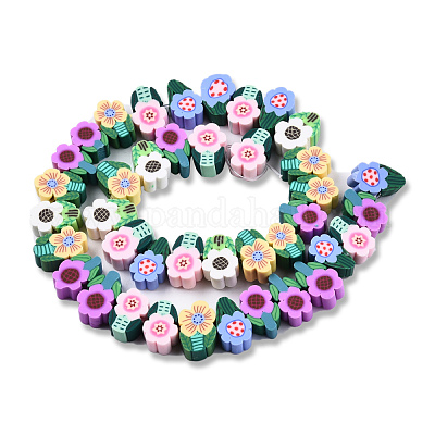 Полимерной глины ручной работы бисер нитей CLAY-N008-076-B01-1