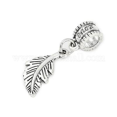 Подвеска из латуни с покрытием из латуни в европейском стиле KK-R200-07AS-01-1