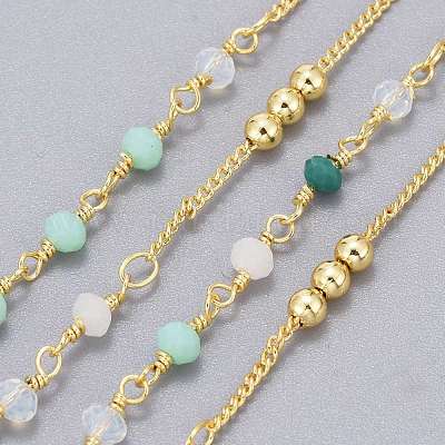 3.28 фут ручной работы из латуни цепочки для бордюров X-CHC-I035-02G-09-1