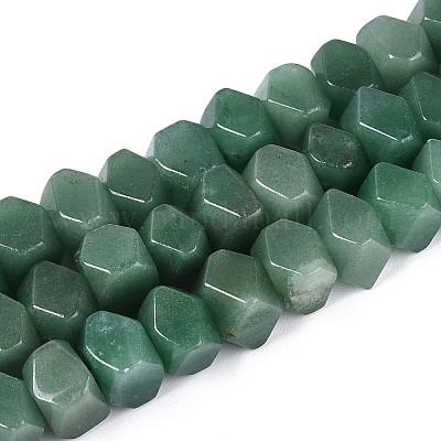 Естественный зеленый авантюрин бисер нитей G-D091-A28-1