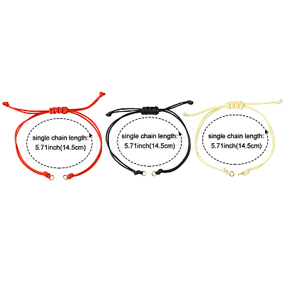 Плетеный шнур из вощеного полиэстера X1-AJEW-JB01153-02-1