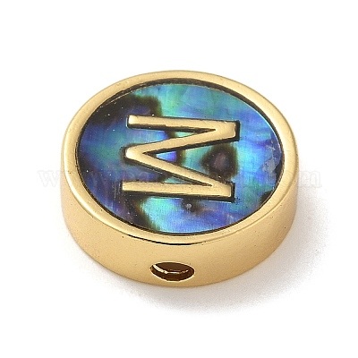 Латунные бусины KK-U046-17G-M-1