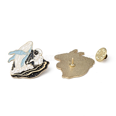 Творческие броши из цинкового сплава JEWB-R015-009G-1