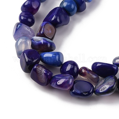 Природный агат бисер нитей G-RM241227-01-1