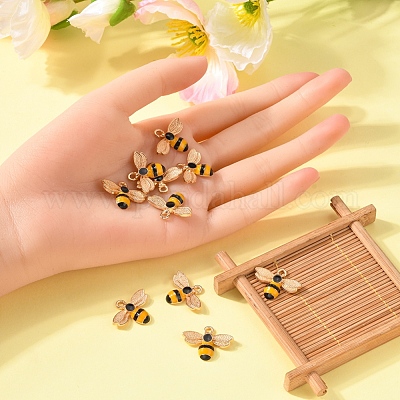 Подвески из эмали и сплава X1-ENAM-S121-174D-RS-1