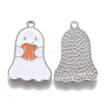 Подвески из сплава с эмалью на тему Хэллоуина ENAM-J649-04P-1