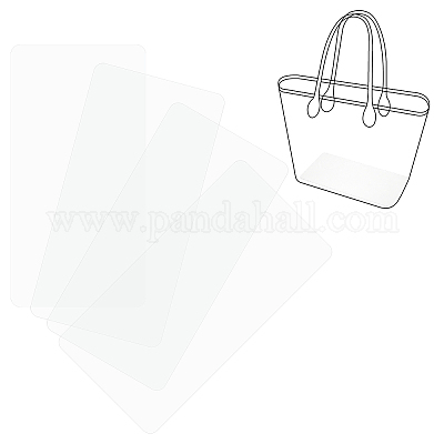 Custom Size Acrylic Bag Base Shaper / Acrylic Handbag Base and 