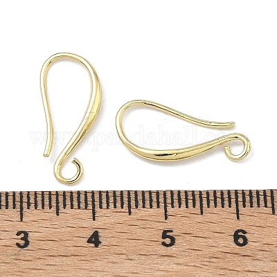 Ganci di orecchini in ottone&nbsp;KK-F936-01G-1