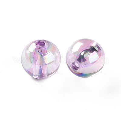 Прозрачные акриловые бусины MACR-S370-B12mm-746-1