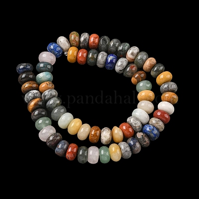 Природных драгоценных камней смешанного бисер нитей G-A280-A01-03-1