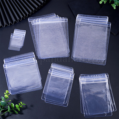 30 шт. 6 стиля ПВХ антиокислительные пакеты с застежкой-молнией AJEW-TA0002-27-1