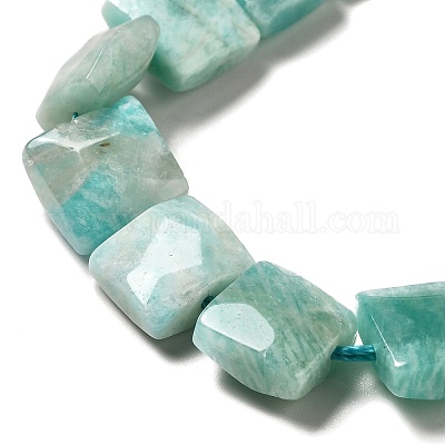 Природных амазонит бисер нитей G-G980-07-1