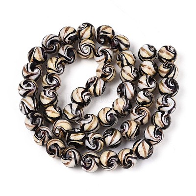 Бусины ручной работы бусины золотого песка LAMP-T024-11A-1