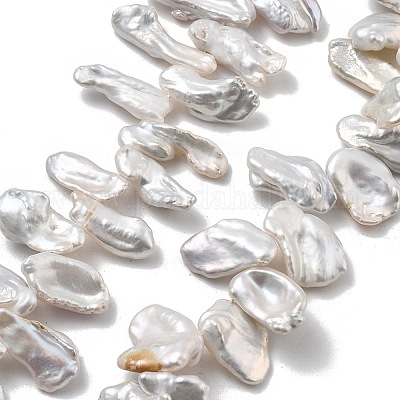 Натуральный жемчуг в стиле барокко кеши PEAR-P064-02C-01A-1