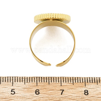 Кольца-манжеты из нержавеющей стали 304 для женщин RJEW-K248-13G-1