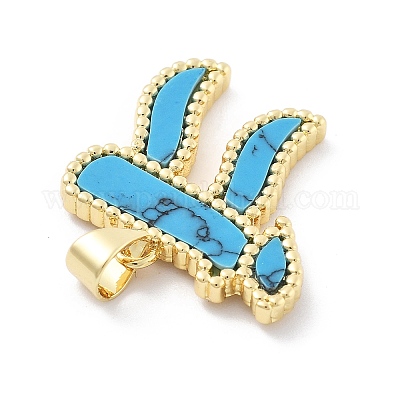 Латунные подвески KK-Z098-17G-02-1