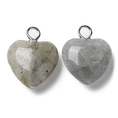 Природные подвески лабрадорита G-E603-01P-08-1