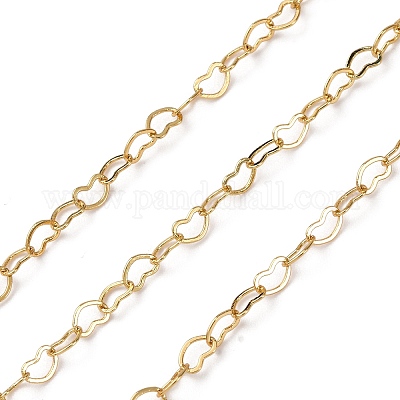 Латунные сердечные цепи CHC-H113-14B-G-1