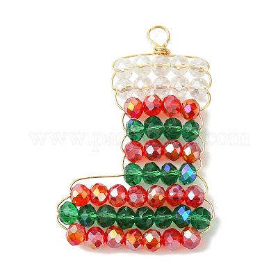 Стеклянные подвески PALLOY-JF03157-1