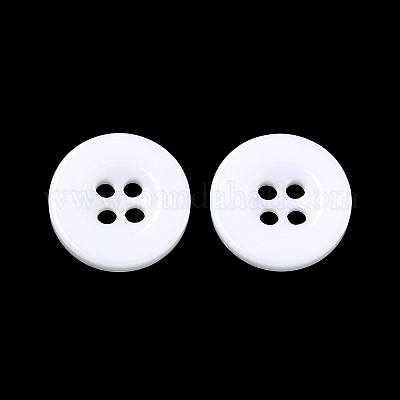 Пуговицы из смолы&nbsp;RESI-D033-15mm-01-1