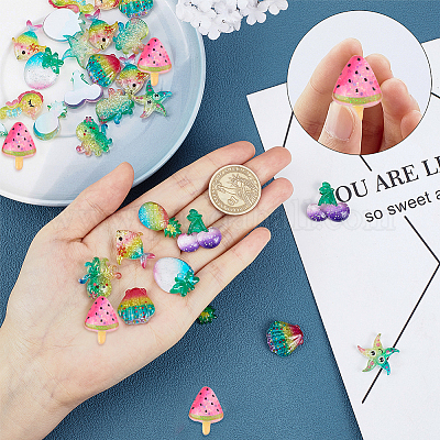 Кабошоны из смолы CRES-SC0001-37-1