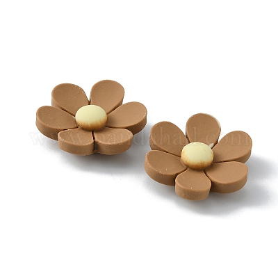 Undurchsichtigen Cabochons&nbsp;RESI-WH0026-75B-06-1