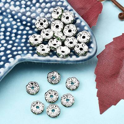 Латунь марки А горный хрусталь Spacer бисер RSB030NF-10-1