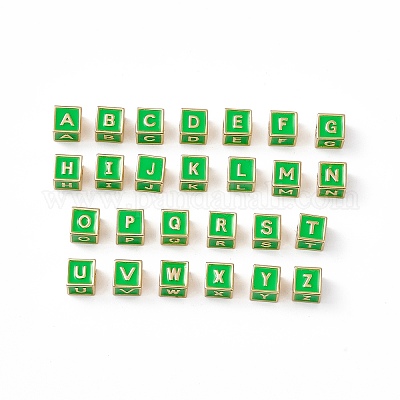 Square enamel clearance beads