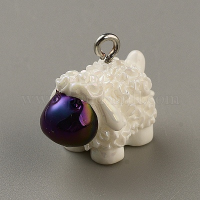 Подвески из искусственной смолы с имитацией животных RESI-CJC0023-09B-1