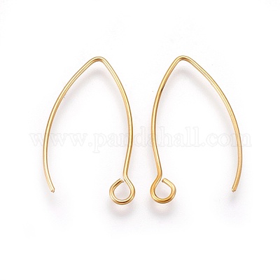 Ионное покрытие (ip) крючки для сережек из нержавеющей стали 304 STAS-O119-03G-1