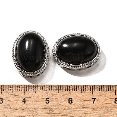 Естественные обсидиановые многожильные звенья KK-M304-02P-20-1