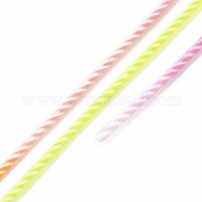 5 рулон 12-слойных сегментных окрашенных полиэфирных шнуров&nbsp;WCOR-P001-01B-010-1