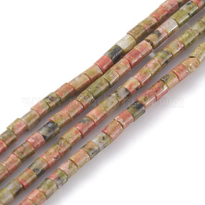 Abalorios naturales unakite hebras&nbsp;G-H255-13-1