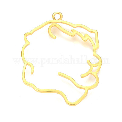 Подвески на лицевой панели из сплава цинка X-PALLOY-D580-05G-I-1