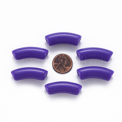 Непрозрачные акриловые бусины MACR-S372-001B-S017-1